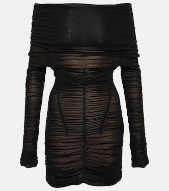 Ocilia off-shoulder minidress | KNWLS