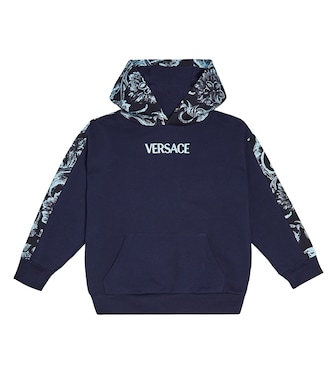 Sudadera Barocco Stencil de algodón | Versace Kids