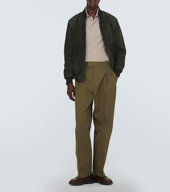 Reinga cotton gabardine chinos | Loro Piana