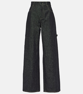 High-Rise Wide-Leg Jeans Centro | Max Mara