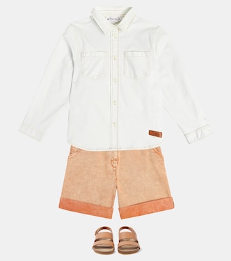 Camisa Altman en denim | Bonpoint
