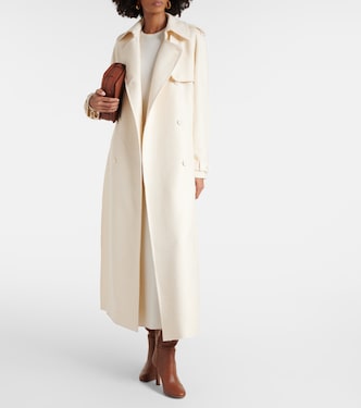Gabardina Eithne de seda y lana | Gabriela Hearst