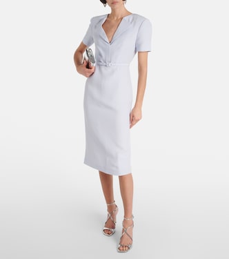 Abito midi in lana e seta | Roland Mouret