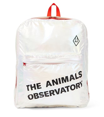 Zaino metallizzato con logo | The Animals Observatory