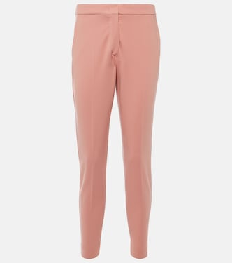 Pantaloni slim cropped in jersey | Max Mara