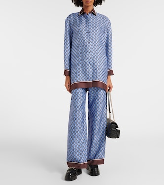 Plateau-Loafers Horsebit aus Leder | Gucci