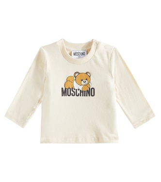 Baby - T-shirt in cotone con stampa | Moschino Kids