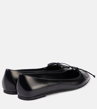 Leather ballet flats | Alaïa