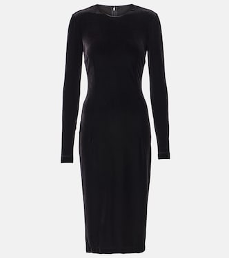 Midikleid aus Samt | Dolce&Gabbana