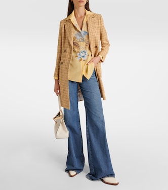 Abrigo a cuadros Príncipe de Gales | Etro