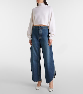 Pull à col roulé en laine | Alaïa