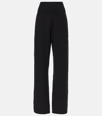 Gerade High-Rise-Hose aus einem Wollgemisch | Alaïa