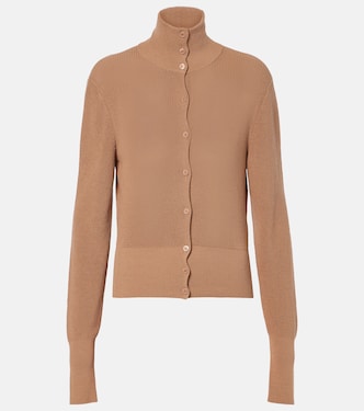 Cardigan Faye di misto cotone a coste | Aya Muse