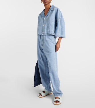 Jean boyfriend à taille haute | Bottega Veneta