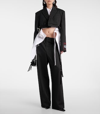 Pantalon ample en laine vierge | Jean Paul Gaultier