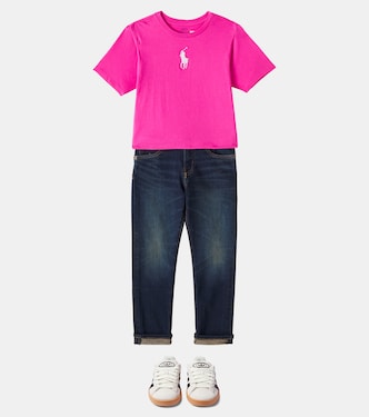 T-shirt en maille de coton | Polo Ralph Lauren Kids