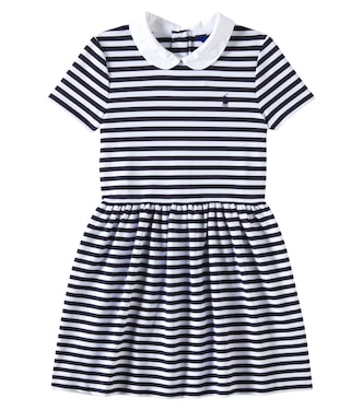Logo striped dress | Polo Ralph Lauren Kids