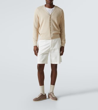 Sneakers in suede | Brunello Cucinelli