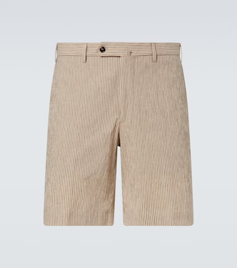 Shorts aus Baumwolle und Leinen | Incotex
