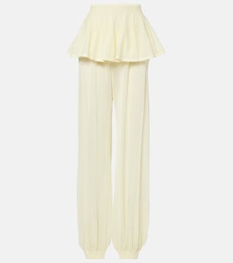 Weite Mid-Rise-Hose | Alaïa