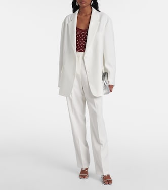 Pantaloni regular Bea a vita alta | The Frankie Shop