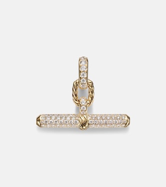 DY Madison® 18kt gold pendant with diamonds | David Yurman