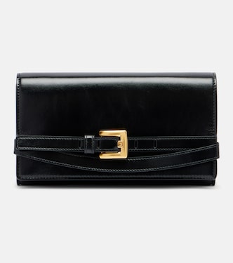 Shuffle Micro leather wallet on chain | Balmain