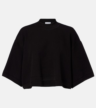 Cropped-Top aus einem Baumwollgemisch | Alaïa