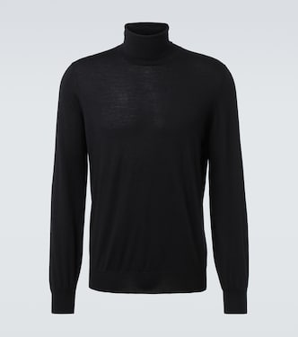 Wool and cashmere turtleneck sweater | Brunello Cucinelli