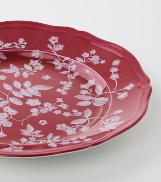 Floral porcelain dinner plate by Ginori 1735 | Cabana