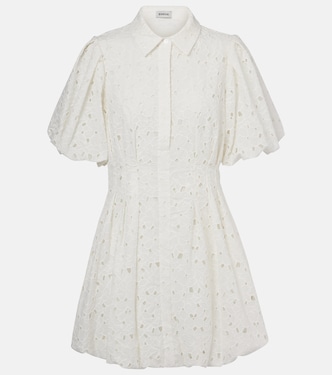 Cleo broderie anglaise cotton minidress | Simkhai