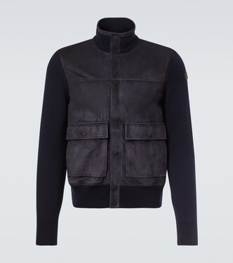 Giacca in suede e lana | Moncler