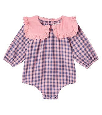 Baby Body Tavira aus Baumwollflanell | Cozmo
