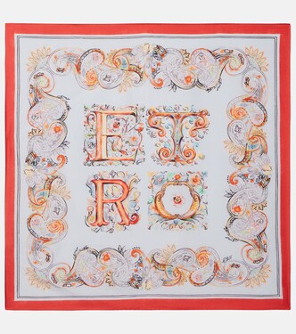 Turandot printed silk scarf | Etro