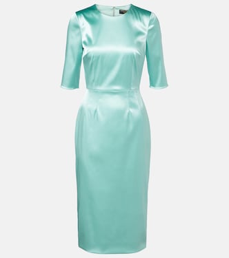 Satin midi dress | Dolce&Gabbana