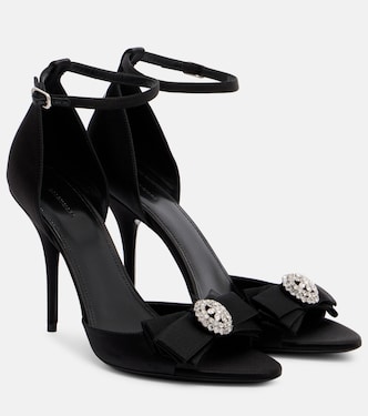 Avenue Palazzo 110 satin sandals | Balenciaga