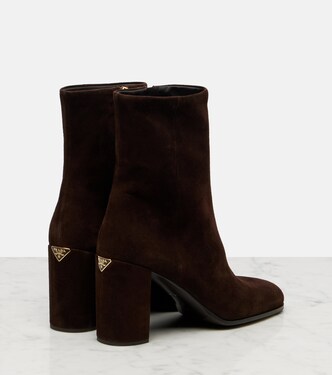 Suede ankle boots | Prada
