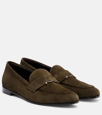 Embellished suede loafers | Max Mara