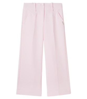 Logo wide-leg pants | Monnalisa