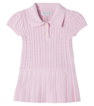 Baby cable-knit cotton dress | Polo Ralph Lauren Kids