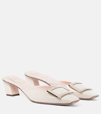 Belle Vivier 45 patent leather mules | Roger Vivier