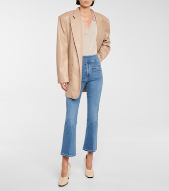 Le Hardy high-rise flared jeans | Frame