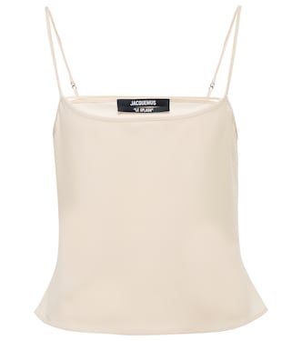 Le Haut Tangelo wool-blend tank top | Jacquemus