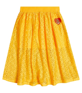 Jupe brodée en dentelle | Mini Rodini