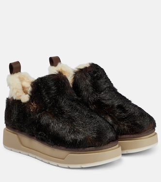 Shearling ankle boots | Amiri