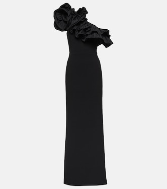 Chloe one-shoulder gown | Rebecca Vallance