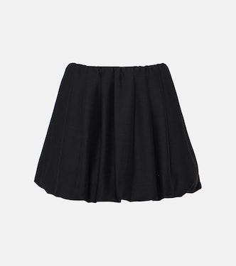 Minifalda de Crepe Couture | Valentino