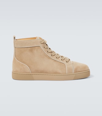 High-Top Sneakers Louis aus Veloursleder | Christian Louboutin