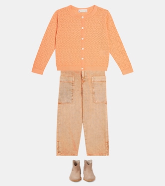 Cardigan Cherry en coton | Bonpoint