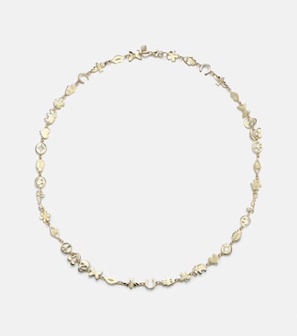 Pure Tiny 14kt gold necklace | Sydney Evan